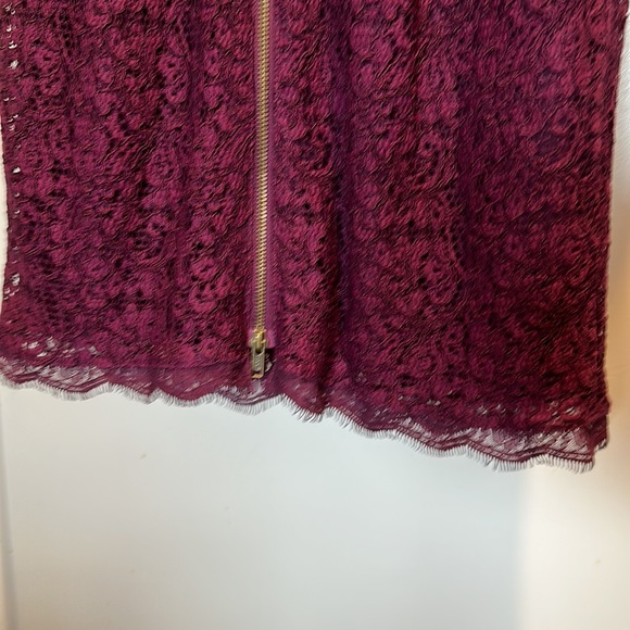 Adrianna Pappell lace-look lined dress | 6 | Mulberry - Picture 8 of 11